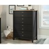 Sauder Cottage Road 4 Drawer Chest Raven Oak 432864